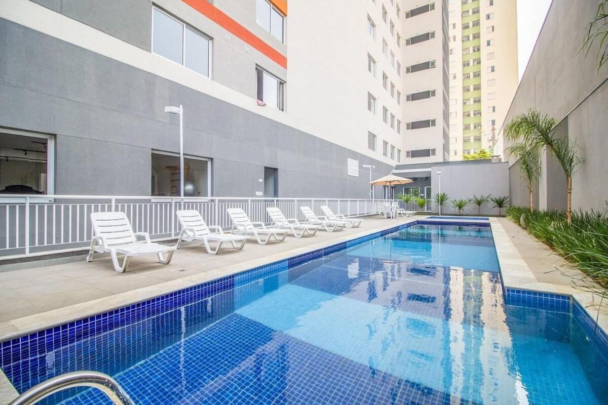 Rubi Studio No Bras Com Piscina - Metro Bras Сан-Пауло Экстерьер фото